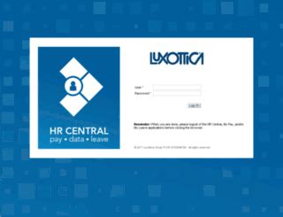 hrcentral luxottica