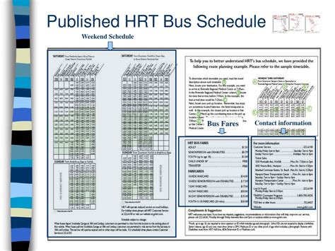 hrt 45 bus schedule