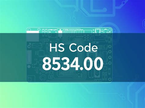 Hs Code For Embedded Computer