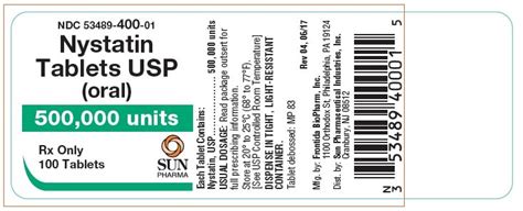 Hs Code For Nystatin Tablets