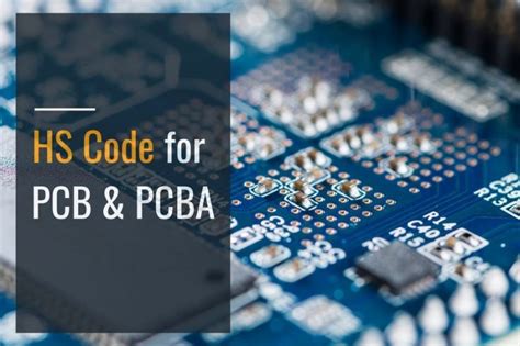 Hs Code For Pcb Computer Parts
