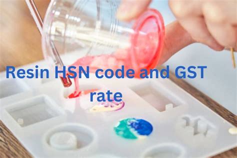 Hs Code For Resin Samples