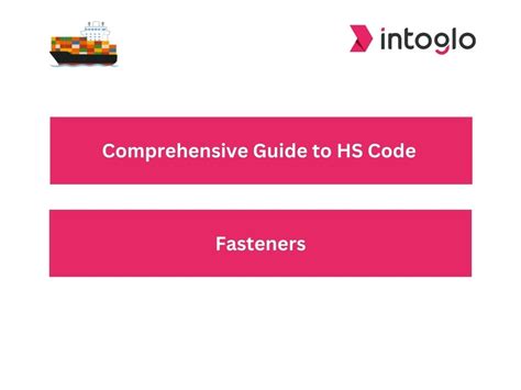Hs Code For Rivets Fasteners
