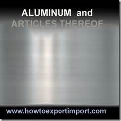 Hs Code Of Aluminum Pipe