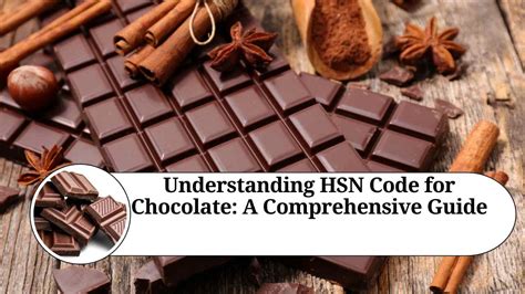 Hs Code Of Chocolate Almond