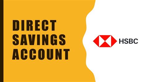 Savings Account HSBC UAE
