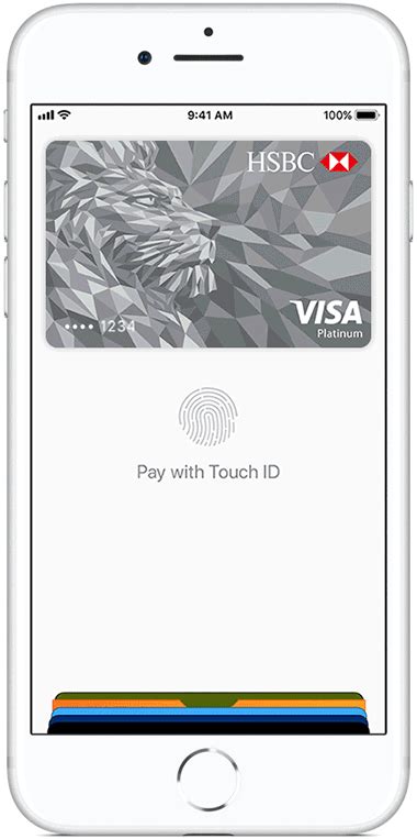 hsbc credit card apple pay