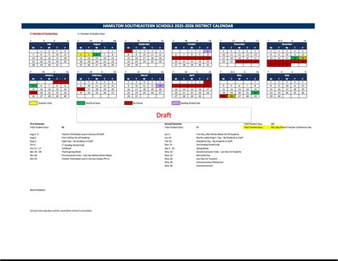 Hse School Calendar