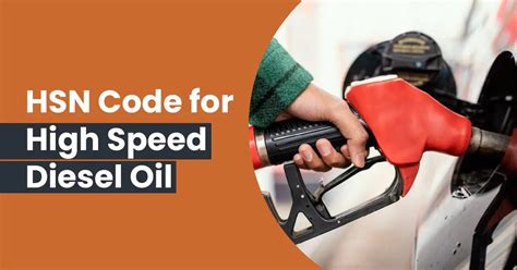 Hsn Code For Diesel