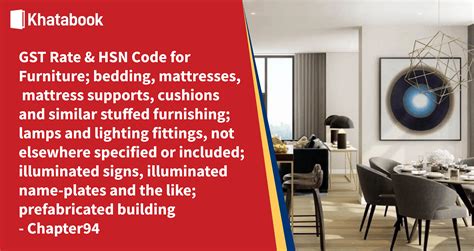 Hsn Code For Mattress In Gst