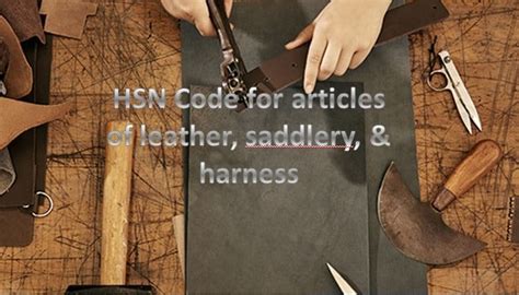 hsn code of leather
