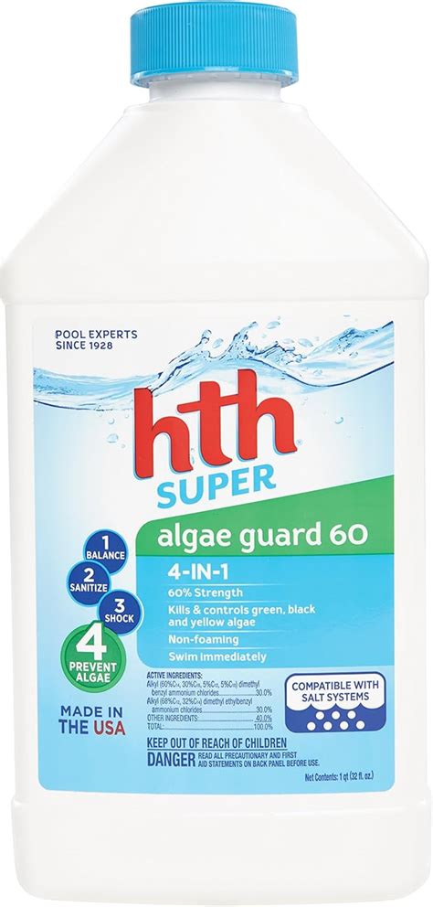 Hth Pool Algaecide Super Algae Guard