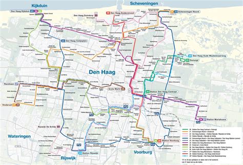 Kaart Den Haag Centrum Duitsland Kaart