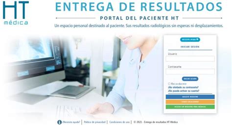 htmedica.com portal del paciente