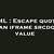 html escape quote