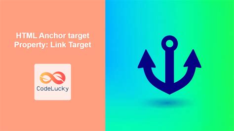 Html Anchor Tabindex