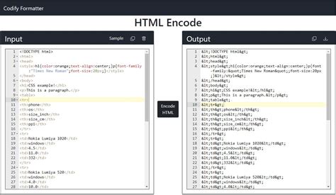 Html Bracket Encode