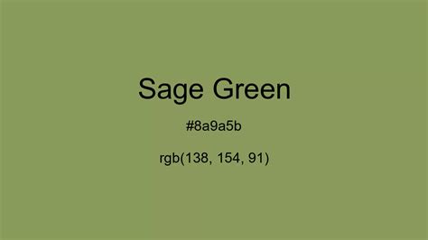 html color code sage green