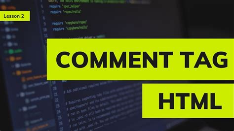 Html Comment Tag Shortcut