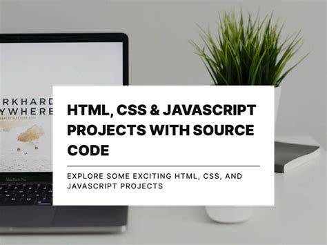 html css and javascript projects with source code pdf