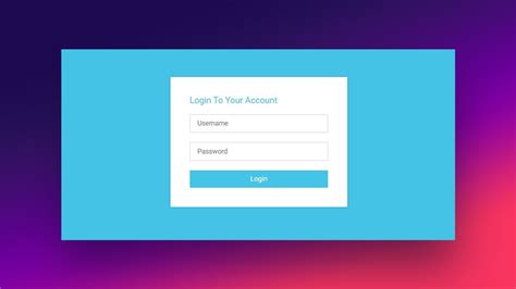html css form templates
