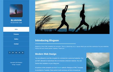 Html Css Page Templates Free