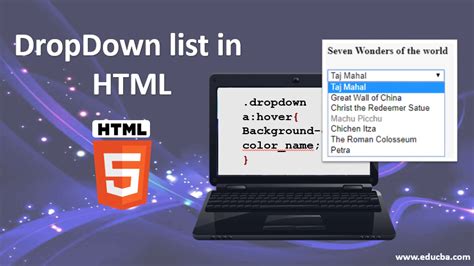 Html Drop Down List Form