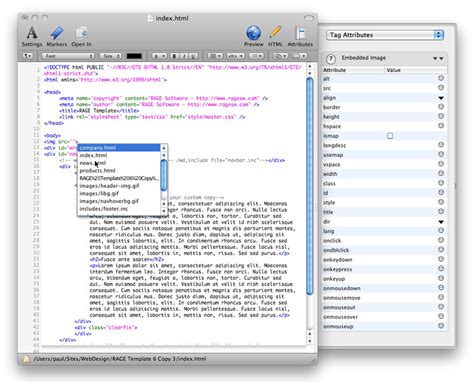 html editor app for mac