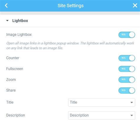 Html Element Lightbox