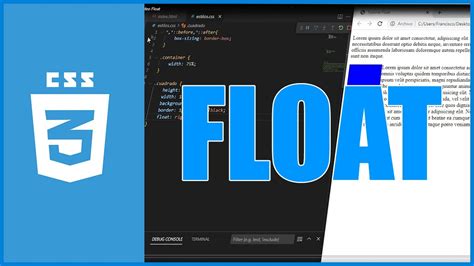 Html Floating Container