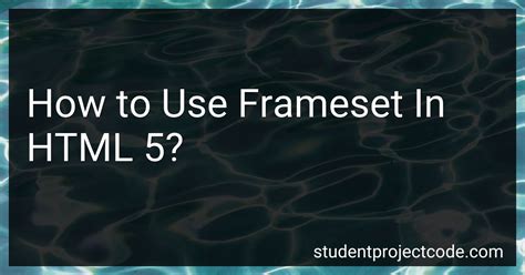 Html Frameset Css Style