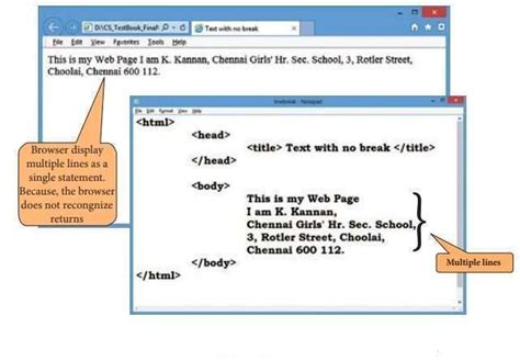 Html Line Break Size