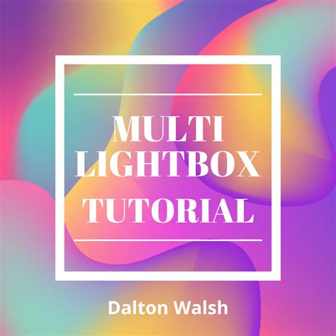 Html Multiple Lightbox