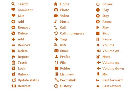 html plus icon code