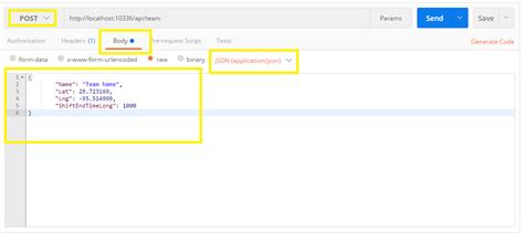 Html Post With Json Body