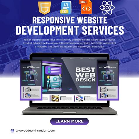 html responsive web page design code examples