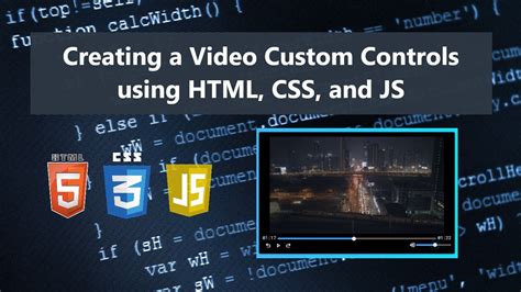 Html Set Video Controls
