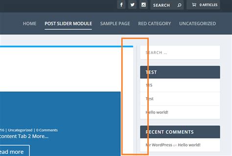 Html Sidebar Divider