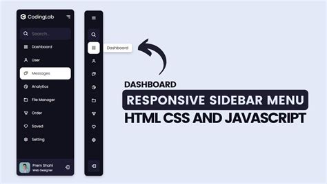 Html Sidebar Format