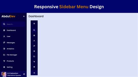 Html Sidebar Space