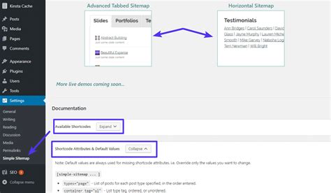 html sitemap wordpress