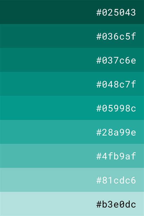 html teal color code