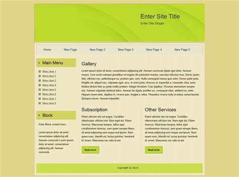 Html Templates To Practice
