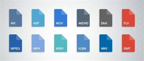 html video player supported formats