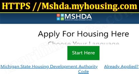 https login MSHDA Housing Choice Voucher (HCV