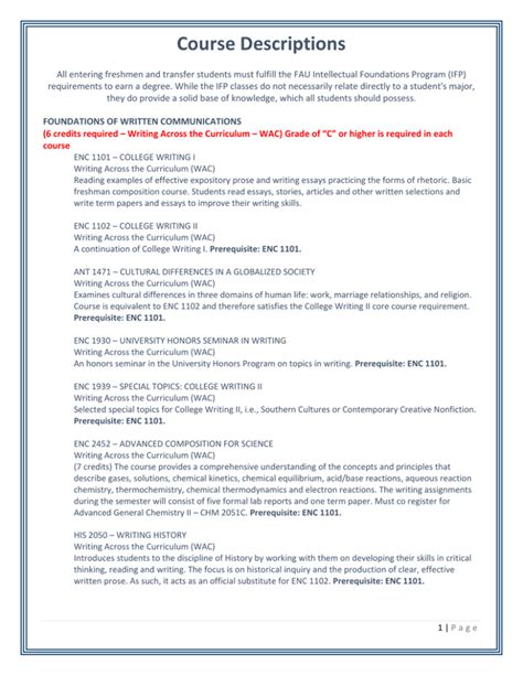 https example com course descriptions