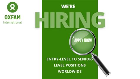 Oxfam Vacancy for Partner Finance Officer