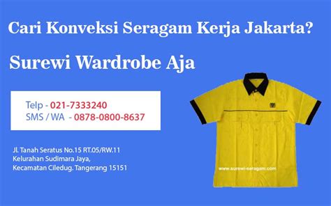 Konveksi Seragam Kerja Jakarta Surewi