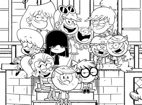 Https The Loud House Coloring Pages