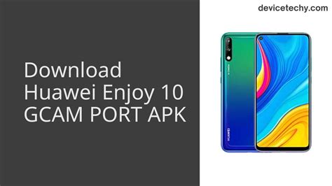 Huawei Enjoy 10 Software